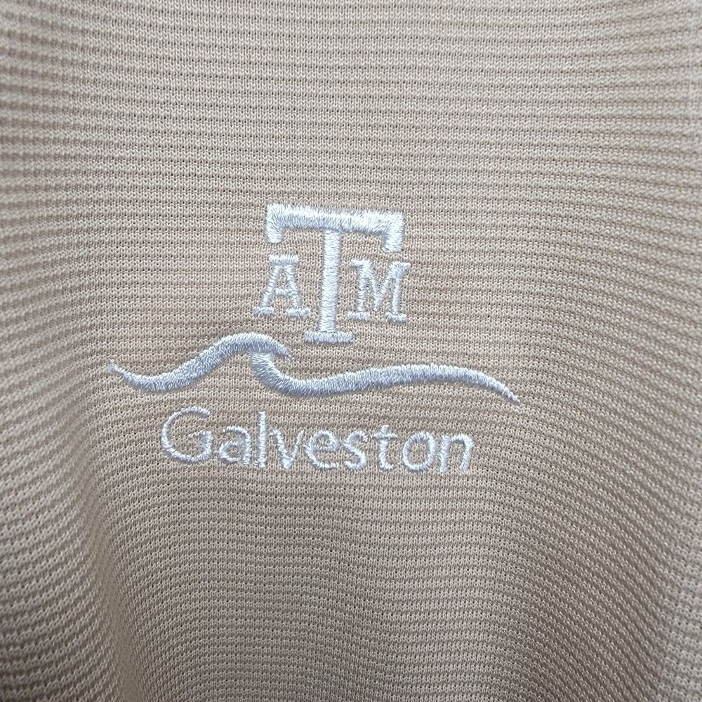 Port Authority Polo TAMUG Short Sleeve Tan - Size XXL